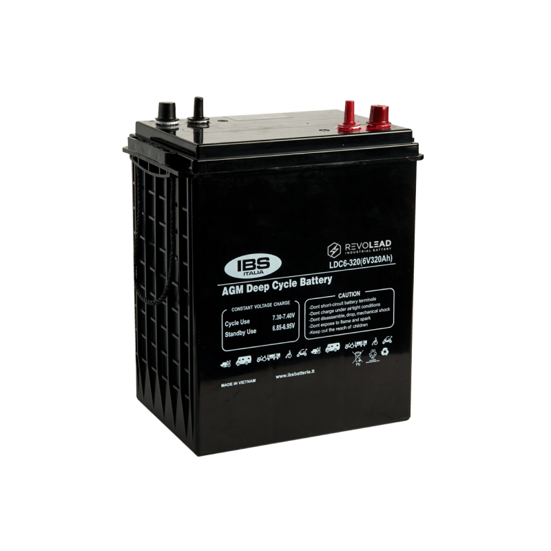 Batteria auto LUMINOR Revolead LDC6 320 AGM 6V 320Ah